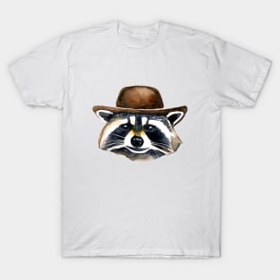 Cowboy Raccoon T-Shirt